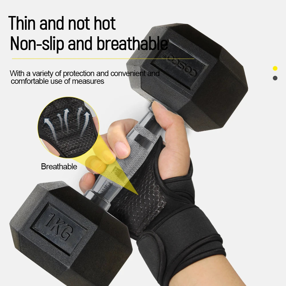 Workout Gloves Wrist Wraps