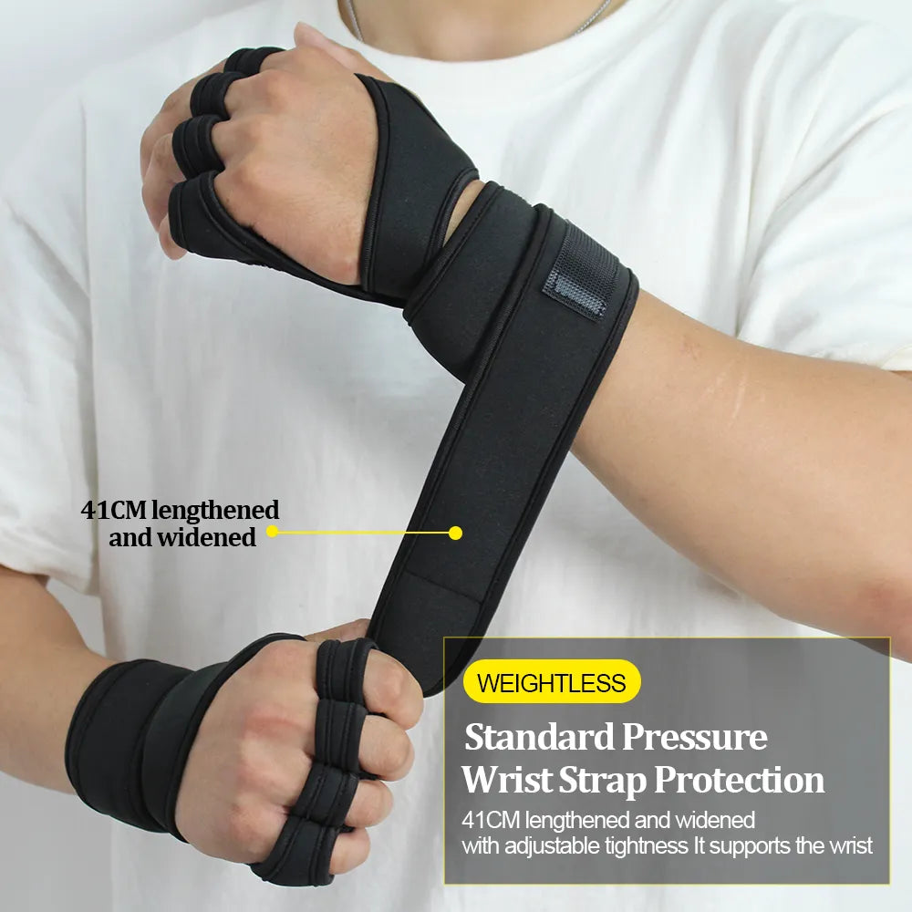 Workout Gloves Wrist Wraps
